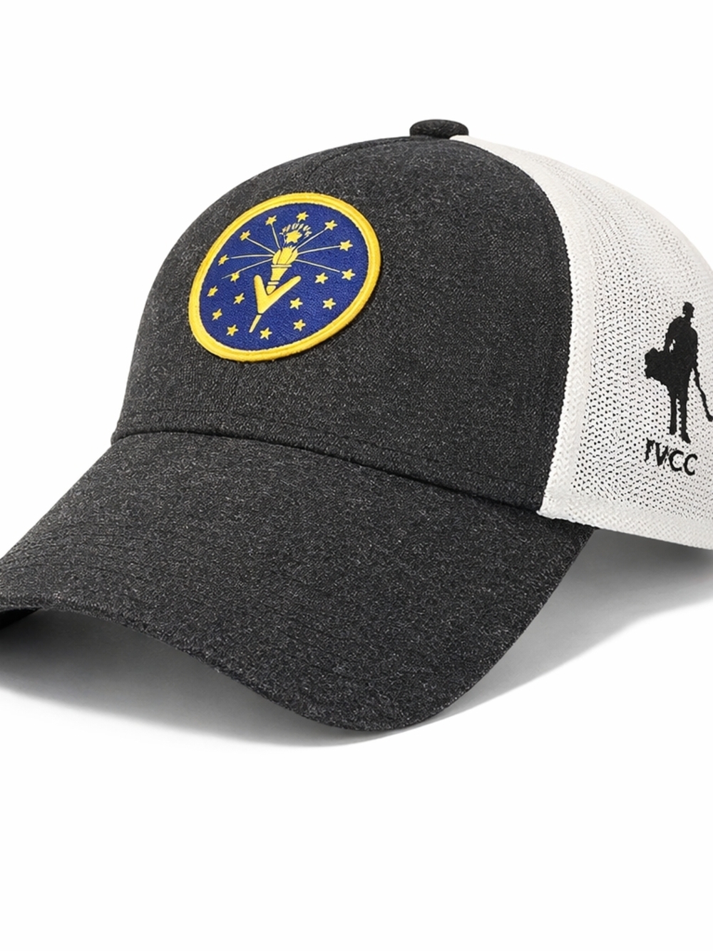 Callaway Indiana Torch Hat Black Mesh Snapback Golf Cap